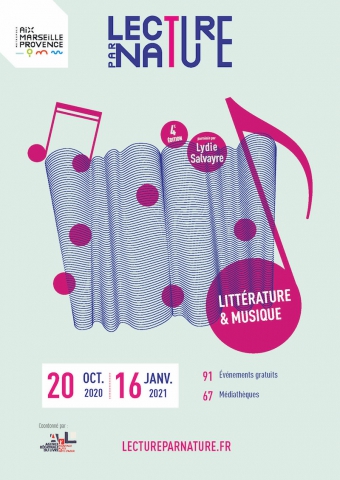 affiche de Lecture par Nature 2020