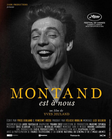 Photo en noir et blanc d’Yves Montant