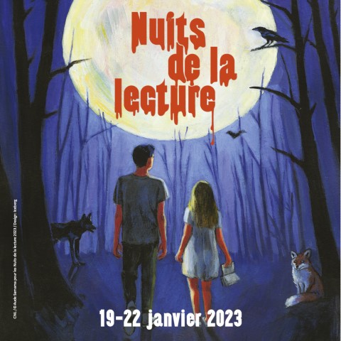 affiche nuit de la lecture 2023