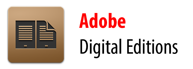 logo du logiciel Adobe digital editions