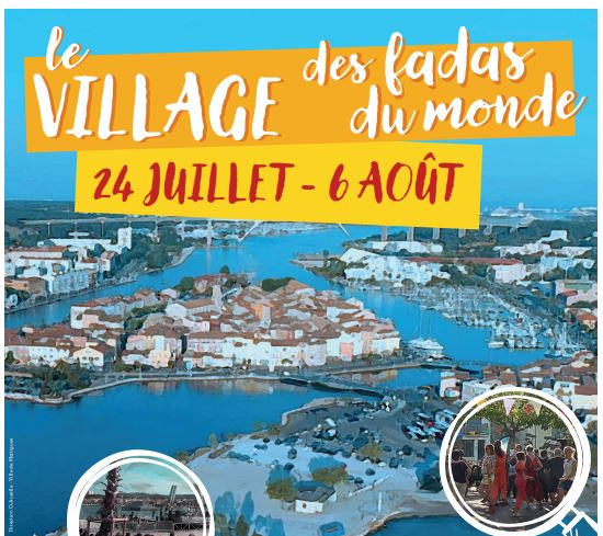 affiche du village des Fadas du monde